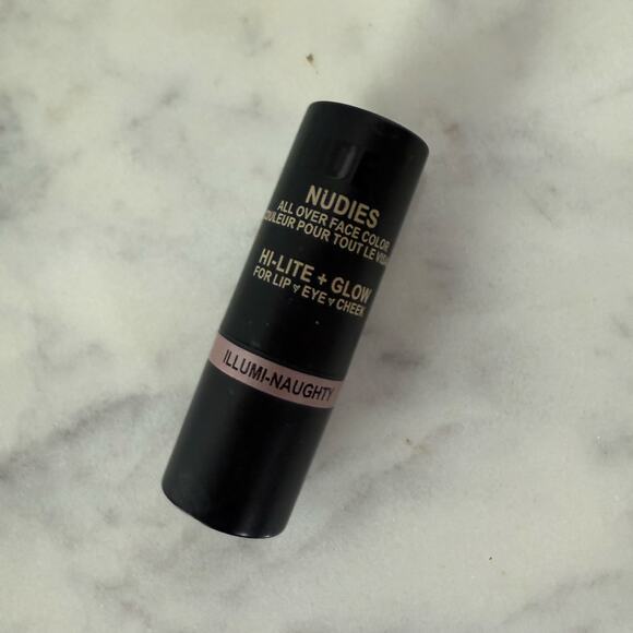 NUDESTIX Nudies Glow All Over Face Highlight Illumi-Naughty 1.7 gram - Picture 1 of 3